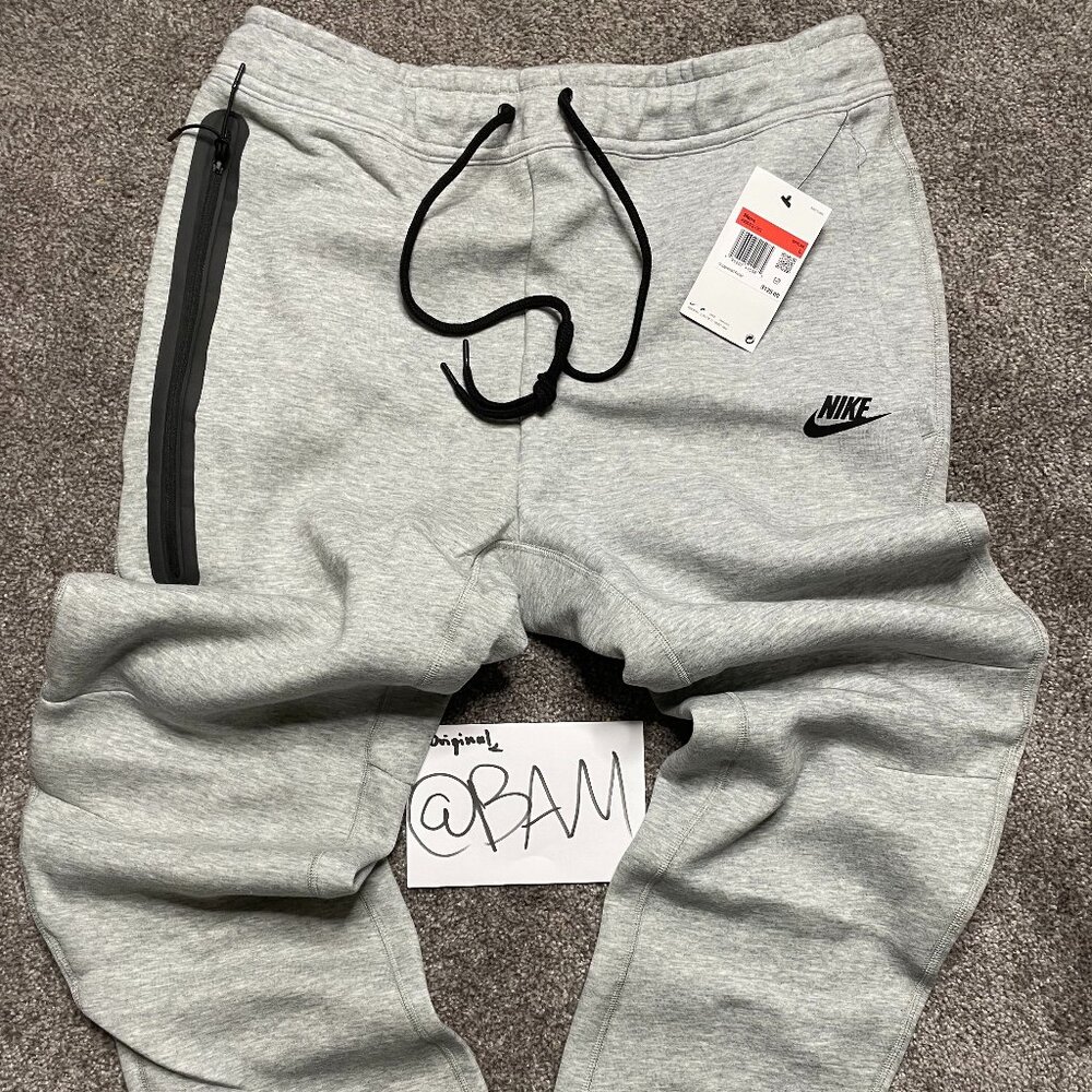 Dark Grey/Black - Nike Sportswear Tech Fleece Joggers